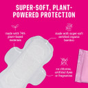 FLO Organic Bamboo Sanitary Towels with Wings  Ultra-Thin, Soft, Absorbent Period Pads for Leak-Proof Protection  14 Day & 10 Night Combo Pack FLO Organic Bamboo Sanitary Towels with Wings  Ultra-Thin, Soft, Absorbent Period Pads for Leak-Proof Protection  14 Day & 10 Night Combo Pack