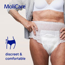 MoliCare Premium Mobile Disposable Underwear: Discreet use for Woman and Men with Incontinence; 5 Drops, Size S, Pack of 14 MoliCare Premium Mobile Disposable Underwear: Discreet use for Woman and Men with Incontinence; 5 Drops, Size S, Pack of 14