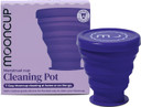 Mooncup® Menstrual Cup Cleaning Pot, Foldable & Portable, Use in The Microwave or Fill with Water & Shake (Pack of 1)