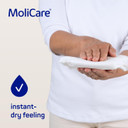 MoliCare Premium Mobile 10 Drops Size L, Incontinence Pants for Women and Men with Severe Incontinence, Extra Leakage Protection, Skin Protection, Improved Body Fit, 14 Pieces