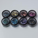 Holographic Glitter Shapes by Moon Glitter - Pink - Cosmetic Festival Makeup Glitter for Face, Body, Nails, Hair, Lips - 3g