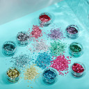 Biodegradable Eco Chunky Glitter by Moon Glitter - Lavender - Cosmetic Bio Festival Makeup Glitter for Face, Body, Nails, Hair, Lips - 3g