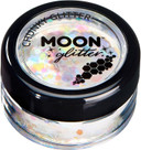 Iridescent Chunky Glitter by Moon Glitter - Orange - Cosmetic Festival Makeup Glitter for Face, Body, Nails, Hair, Lips - 3g Iridescent Chunky Glitter by Moon Glitter - Orange - Cosmetic Festival Makeup Glitter for Face, Body, Nails, Hair, Lips - 3g
