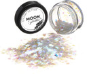 Iridescent Chunky Glitter by Moon Glitter - Orange - Cosmetic Festival Makeup Glitter for Face, Body, Nails, Hair, Lips - 3g Iridescent Chunky Glitter by Moon Glitter - Orange - Cosmetic Festival Makeup Glitter for Face, Body, Nails, Hair, Lips - 3g