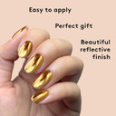 Mylee Air Cushion Chrome Powder Pen - Holographic Nail Powder Decoration, Shiny Metallic Mirror Effect - Long Lasting, DIY Nail Art, Manicure Tool - Bronze Mylee Air Cushion Chrome Powder Pen - Holographic Nail Powder Decoration, Shiny Metallic Mirror Effect - Long Lasting, DIY Nail Art, Manicure Tool - Bronze