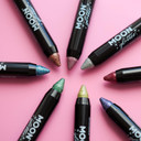 Holographic Festival Glitter Paint Stick / Body Crayon makeup for the Face & Body by Moon Glitter - 3.5g (Set of 6) Holographic Festival Glitter Paint Stick / Body Crayon makeup for the Face & Body by Moon Glitter - 3.5g (Set of 6)