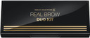 Max Factor Real Brow Duo Kit, 002 Medium