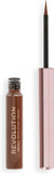 Makeup Revolution, Super Flick Liquid Eyeliner, Highly Pigmented, Brown, 2.4 ml