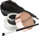 Revolution Beauty London, Gel Eyeliner Pot With Brush, 3g
