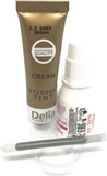 Delia Cosmetics - Creamy Eyebrow Tint - DARK BROWN - Professional Coloring - Easy Application - 15ml