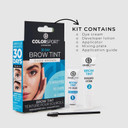 COLORSPORT 30 Day Brow Tint  Dark Brown | Visible Results In 3 Minutes, Lasts Up To 4 Weeks | Waterproof Eyebrow Tint | Quick & Easy Application | Salon-Quality Tinting at Home