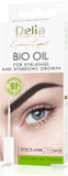 Delia Cosmetics - Bio Oil for Eyebrows and Eyelashes - Vegan Conditioner - Lengthened, Thickened, Dense, Nourished Eyebrows and Eyelashes - Accelerates Growth - Natural Booster - 7ml