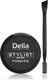 Delia Cosmetics - Brow Pomade - DARK BROWN - Eyebrow Expert Stylist - Perfect Colour & Shape - Easy to Use - Styling & Care - Brush Included Delia Cosmetics - Brow Pomade - DARK BROWN - Eyebrow Expert Stylist - Perfect Colour & Shape - Easy to Use - Styling & Care - Brush Included