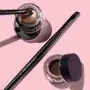 e.l.f. Lock On Liner And Brow Cream, Lightweight, Creamy, Versatile, Defines, Sculpts, Shades, Contours, Espresso, 5.5 g (Pack of 1)