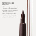 Colorsport 24 HR Eyeliner Black  Easy-To-Use Precision Nib, Smudge-Proof, Fast Drying And Waterproof Formula 1ml (Pack of 2) Colorsport 24 HR Eyeliner Black  Easy-To-Use Precision Nib, Smudge-Proof, Fast Drying And Waterproof Formula 1ml (Pack of 2)