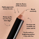 HD BROWS Brow Highlighter Under Eyebrow Highlighting Pencil, Soft Creamy and Easy to Blend, Highly Pigmented, Can Also be Used as Eyeliner, Pink Nude- Fair/Light Highlighter Shade