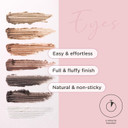 EasyBrow Clear from Sculpted by Aimee - Travel-Friendly, Double-Ended, Vegan 2-in-1 Tinted Fibre or Clear Eyebrow Gel with Spoolie