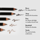 HD BROWS Brow Define Raven Brow Define, Eyebrow Pencil