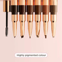 Shape & Set Auburn Eyebrow Pencil & Fixing Gel Duo from Sculpted by Aimee 2.5ml - Travel-Friendly, Double-Ended Natural Eye Brow Pencil and Clear Brow Fixing Gel