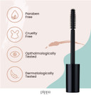 Pippa of London Dark Queen Eye Mascara (501) - Volumising and Curling Mascara