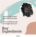 Pippa of London Dark Queen Eye Mascara (501) - Volumising and Curling Mascara