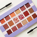 Carter Beauty 18-Shade Eyeshadow Palette, Warm Velvet