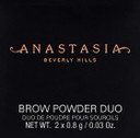 Anastasia Beverly Hills Dark Brown Duo Eyebrow Powder 1.6g