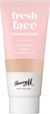 Barry M Cosmetics Fresh Face Lightweight Liquid Foundation Infused With Hyaluronic Acid And Vitamin C, Shade 7