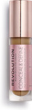 Revolution Conceal & Define Concealer, Lightweight, Long-Lasting, Full Coverage Face Makeup, C18, 4g