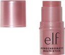 e.l.f. Monochromatic Multi Stick, Luxuriously Creamy & Blendable Colour, For Eyes, Lips & Cheeks, Glimmering Guava, 0.17 Oz (5g)