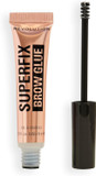 Revolution Superfix Brow Glue, Sets & Holds Eyebrows, Nourishing Formula with Vtamin E & Castor Oil, Vegan & Cruelty-Free, 8ml