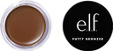e.l.f. Putty Bronzer, Creamy & Highly Pigmented Formula, Creates a Long-Lasting Bronzed Glow, Infused with Argan Oil & Vitamin E, Sun Kissed, 0.35 Oz (10g)