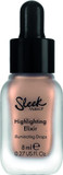 Sleek MakeUP Highlighting Elixir, Liquid Highlighter Illuminating Drops for a Radiant Glow, Poppin' Bottles, 8ml