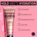 Revolution, Superfix Grip Primer, Hydrating & Smoothing Face Primer for Makeup, Gel-Formula to Grip Look, Vegan & Cruelty-Free, 24ml