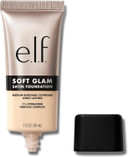 E.L.F. Soft Glam Foundation, Medium Coverage, Long-Lasting & Buildable Foundation For A Smooth, Satin Finish, Vegan & Cruelty-Free, 20 Light Cool