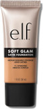 E.L.F. Soft Glam Foundation, Medium Coverage, Long-Lasting & Buildable Foundation For A Smooth, Satin Finish, Vegan & Cruelty-Free, 44 Tan Cool