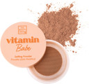 The Beauty Crop Vitamin Babe Setting Powder - Talc-Free Loose Powder for Flawless Finish - Deep Shade - 0.35 oz