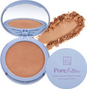 The Beauty Crop PoreFilter Pressed Powder - Blurs Pores & Controls Shine - Deep Shade - 0.34 oz