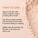 The Beauty Crop Vitamin Babe Setting Powder - Talc-Free Loose Powder for Flawless Finish - Pink Shade - 0.35 oz