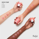 Kaja Blush - Cheeky Stamp | Gift, 7 Shades, Buildable & Blendable Shade with Heart-shaped Applicator, Rosy Finish, 01 Coy, 0.17 Oz01 Coy