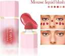 Liquid Blush Face Blusher Rouge Natural Smooth Blusher Pigment Long Lasting Creamy Soft Cheek Multi-purpose Stick Makeup With Cushion Cosmetics Liquid Facial Blush(Swipe right) Liquid Blush Face Blusher Rouge Natural Smooth Blusher Pigment Long Lasting Creamy Soft Cheek Multi-purpose Stick Makeup With Cushion Cosmetics Liquid Facial Blush(Swipe right)
