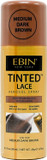 EBIN NEW YORK Tinted Lace Spray Wig Install essential (80ml, Medium Dark Brown)