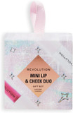 Revolution Beauty Mini Cheek & Lip Duo Gift Set, Makeup Set with Mini Cream Blusher, Mini Pout Bomb & Ornament, Vegan & Cruelty Free