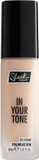 Sleek MakeUP In Your Tone 24 Hour Foundation, Medium Buildable Coverage in 30 Shades, Semi-Matte Flawless Finish, 2C, 30ml