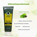 Organic Harvest Fresh & Glow Face Wash For Remove Impurities & Healthy Glow, PeTA Certified, Paraben & Sulphate Free - 100ml