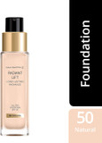 Max Factor Radiant Lift Liquid Pump Medium to Full Coverage Radiant Finish Foundation with SPF30 and Hyaluronic Acid, 055 Golden Natural, Medium Skin Tone, 30ml