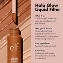 e.l.f. Halo Glow Liquid Filter, Complexion Booster For A Glowing, Soft-Focus Look, Infused With Hyaluronic Acid, Vegan & Cruelty-Free, 3 Light - Medium e.l.f. Halo Glow Liquid Filter, Complexion Booster For A Glowing, Soft-Focus Look, Infused With Hyaluronic Acid, Vegan & Cruelty-Free, 3 Light - Medium