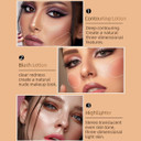 Contour Beauty Wand, Liquid Face Concealer Contouring with Cushion Applicator, High Coverage Natural Matte Finish Highlighter Bronzer Stick Super Silky Cream Face Blush Illuminator Makeup Stick (134#) Contour Beauty Wand, Liquid Face Concealer Contouring with Cushion Applicator, High Coverage Natural Matte Finish Highlighter Bronzer Stick Super Silky Cream Face Blush Illuminator Makeup Stick (134#)