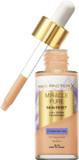 Max Factor Miracle Pure Skin Reset Serum Foundation 30-40 Fair to Light, 2-in-1 Serum Formula, Healthy Looking Skin, Medium Coverage, Satin Matte Finish, 2% Niacinamide, Dermatologically Tested