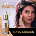 Max Factor Miracle Pure Skin Reset Serum Foundation 30-40 Fair to Light, 2-in-1 Serum Formula, Healthy Looking Skin, Medium Coverage, Satin Matte Finish, 2% Niacinamide, Dermatologically Tested
